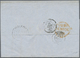 Br Cuba: 1856. Stampless Envelope (folds) Written From Habana Dated '10th Jan 56' Addressed To France Cancelled By Briti - Other & Unclassified