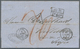 Br Cuba: 1867. Stampless Envelope From 'J.R, Marouette, Habana' Addressed To Switzerland, Routed Via London And Paris Wi - Other & Unclassified