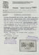Brrst Liechtenstein: 1921, Freimarken: Landeswappen Mit Putten 7½ Rp. Grünlichblau, Weit Gezähnt, Zusammen Mit 2½ Rp - Covers & Documents