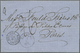 Br Curacao: 1871, Folded Letter  Sent From CURACAO 1.11. 1871 To France. Scarce Transitmark Used For Letters From Nether - Curacao, Netherlands Antilles, Aruba