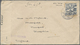 Br Curacao: 1940. Air Mail Envelope Addressed To England Bearing Air Mail Yvert 5, 15c Grey Tied By Willemstad Date Stam - Curacao, Netherlands Antilles, Aruba