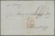 Br Dänisch-Westindien - Vorphilatelie: 1849 Folded Cover From St. Thomas To Hamburg, Germany Via England 'pr. Steamer',  - Denmark (West Indies)