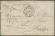 Br Dänisch-Westindien: 1865. Stampless Envelope Addressed To France Cancelled By Octagonal French Paquebot 'St Thomas Pa - Denmark (West Indies)