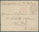 Br Dahomey: 1892. Stampless Envelope (left Side 4 Mm Reduced) Addressed To The '3rd African Battalion, Le Kef, Tunisia'  - Other & Unclassified