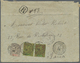 Br Dahomey: 1905. Registered Envelope To France Bearing Dahomey Yvert 3, 15c Grey Mixed With Benin Yvert 39, 20c Red/gre - Other & Unclassified