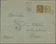 Br Diego Suarez: 1900. Registered Envelope To Belgium Bearing Diego-Suarez Yvert 49, 75c Violet/yellow And Yvert 50, 1f  - Altri & Non Classificati