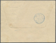 Br Diego Suarez: 1904. Envelope To Majunga Cancelled 'Affranchissement ‘Exceptionelle (Faute De Timbres)’ In Blue Bearin - Autres & Non Classés