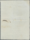 Br Ecuador: 1835, Printed Accompanying Note With M/s Quantity Of Postal Transmission From Admin. Principal De Correos De - Ecuador