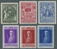 ** Liechtenstein: 1932 - 1933, Jugendfürsorge Und 80. Geburtstag Von Fürst Franz I., Zwei Komplette Postfrische L - Lettres & Documents