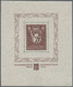 ** Liechtenstein: 1934, Blockausgabe Landesausstellung Vaduz Sauberes Postfrisches Exemplar (Mi€2.600,-). - Lettres & Documents