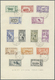 Brrst Falklandinseln: 1952, Georg VI Definites Set Of 14 Complete On Piece Cancelled To Order FOX BAY OC 21 66. Very Fin - Falkland Islands