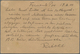 GA Fernando Poo: 1900, Stationery Card 2 C. Violet Sent From "FERNANDO POO 13.4.00" Via Liverpool (26.5.00) To Würzburg  - Fernando Po