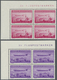 **/ Liechtenstein: 1936, Flugpost: Zeppeline, Ungefaltete Postfrische Luxus-Eckrandserie Links Oben (S.B.K. SFr. 1 - Covers & Documents