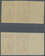 **/* Fezzan: 1949, Definitives Pictorials/Officers, 1fr. To 50fr., Complete Set Of Eleven Values IMPERFORATE In Marginal - Covers & Documents