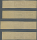 Delcampe - **/* Fezzan: 1949, Definitives Pictorials/Officers, 1fr. To 50fr., Complete Set Of Eleven Values IMPERFORATE In Marginal - Covers & Documents