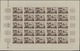 Delcampe - **/* Fezzan: 1949, Definitives Pictorials/Officers, 1fr. To 50fr., Complete Set Of Eleven Values As Complete IMPERFORATE - Covers & Documents