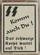 Ansichtskarten: Propaganda: Ca. 1934, Streichholzschachtel Mit Vollem Inhalt Und Statt Werbung Mit P - Partiti Politici & Elezioni