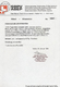 Br Liechtenstein: 1948, 10 RP. Leonardo Da Vinci, Ungezähntes Oberrandstück Mit Weiterer 10 Rp. Und 20 Rp. Auf Ei - Lettres & Documents
