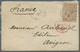 Br Fiji-Inseln: 1888. Envelope Addressed To France Bearing SG 64, 1s Pale Brown Tied By Levuka/Fiji Date Stamp '30 March - Fiji (...-1970)