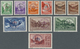 ** Liechtenstein - Dienstmarken: 1934, Ausgabe Mit Aufdruck "REGIERUNGS DIENSTSACHE", überkompletter Postfrischer - Official