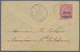 Br Fiji-Inseln: 1893. Inter-island Mail To New Caledonia Bearing SG 75, Five Pence On 6d Rose Tied By Levuka Fiji Date S - Fiji (...-1970)