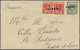 Br Fiji-Inseln: 1916. Envelope Addressed To France Bearing SG 126, 1/2 D Green And SG 127, 1d Carmine (2) Tied By 'Natov - Fiji (...-1970)