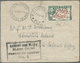 Br Fiji-Inseln: 1944. Envelope (vertical Fold) Addressed To Christmas Island, Gilbert & Ellice Bearing Fiji SG 256, 2½d  - Fiji (...-1970)