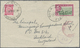 Br Fiji-Inseln: 1949. Envelope (creases And Tears) Addressed To New Zealand Bearing Fiji SG 255, 2d Green And Magenta Ti - Fiji (...-1970)