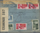 Br Französisch-Äquatorialafrika: 1941. Air Mail Envelope (small Faults) Addressed To London Bearing Afrique Equatoriale  - Storia Postale