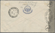 Br Französisch-Äquatorialafrika: 1943. Air Mail Envelope Addressed To England Bearing Afrique Equatoriale Francaise Yver - Covers & Documents