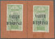 Französisch-Guinea: 1913 (ca.), 5c. With Overprint "VALEUR D'ECHANGE", Two Copies On Piece. 1913 (environ). 5c Vert. Pai - Other & Unclassified