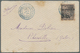 Br Französisch-Kongo: 1894. Envelope To Gabon Bearing Yvert 4, 5 On 25c Black/rose Tied By Brazza Ville Cougo-Francais D - Covers & Documents