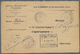 Br Französisch-Kongo: 1912. Stampless 'Avis D'Emission De Mandat-Poste Local' Envelope Headed 'Afrique Equatoriale Franç - Covers & Documents