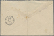 Br Französisch-Ozeanien: 1915. Registered Envelope Addressed To France Bearing Tahiti Yvert 35, 15c Grey Mixed With Ocea - Other & Unclassified