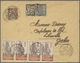 Br Gabun: 1910. Local Mail Envelope Addressed To Libreville, Gabon Bearing Yvert 17, 2c Lilac/brown And Yvert 33, 1c Bro - Gabon