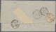 Br Goldküste: 1856. Stampless Envelope (archive Folds) Addressed To France Cancelled By Cape Cost/Castle Date Stamp On R - Gold Coast (...-1957)