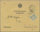 Br Luxemburg - Portomarken: 1907, 10 C. Pale Green And Black, Tied By Cds. "WASSERBILLIG 1.8.15" To Preprinting C - Taxes