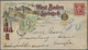 Br Luxemburg - Portomarken: 1909. Illustrated Envelope For 'West Baden Springs Co, Baden, Lndiana' Addressed To L - Taxes