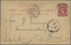 GA Goldküste: 1907. Postal Stationery Card 'one Penny' Red Cancelled Addressed To Basel, Switzerland Cancelled By Nsabal - Gold Coast (...-1957)