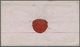 Br Malta - Vorphilatelie: 1837, "Malta Post Office" (Type 1b), Brief (waagerechter Mittelbug) Nach Marseille, Lau - Malte