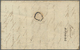 Br Malta - Vorphilatelie: 1838. Envelope (holes) Written From Leghorn Dated '15th March 1838' Addressed To Malta - Malte