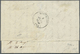 Br Malta: 1840, "Malta Post Paid" One Line Stamp (handbook MPP-2c) On Complete Folded Letter To ALEXANDRIA/Egypt, - Malte