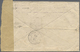 Br Goldküste: 1945. Air Mail Envelope (roughly Opened At Right) Addressed To Gagnoa, Ivory Coast Bearing SG 126, 6d Purp - Gold Coast (...-1957)