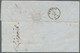 Br Malta: 1859, Folded Letter Franked With 2 Copies Of 2 D Victoria Plate No. 7 With Duplex Cancellation MALTA/A - Malte