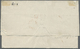Br Malta: 1862. Stampless Envelope Written From Alexandria Dated '11th Feb 1862' Addressed To Marseille With Oval - Malta