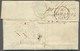 Br Grenada: 1811. Stampless Envelope Addressed To Edinburgh Written From Grenada Dated '20th April 1811' With Oval 'Ship - Grenada (...-1974)