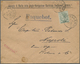 Br Malta: 1899. Envelope To Napoli Headed 'Agenzia Di Malta Della Regia Navigazione Marittima Ungherese Adria' Be - Malte