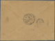 Br Guadeloupe: 1892. Registered Envelope Addressed To Egypt Bearing Yvert 21, 25c Black/rose (3) Tied By Basse-Terre/Gua - Lettres & Documents