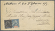 Br Guadeloupe: 1899 (29.1.), Allegorie 10c. Black/blue On Purple (faults) And 15c. Blue/red Used On Small Cover From SAI - Covers & Documents