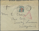 Br Malta: 1916. Unstamped Censored Envelope Addressed To Switzerland Cancelled By Malta Cds With 'Passed By Censo - Malte